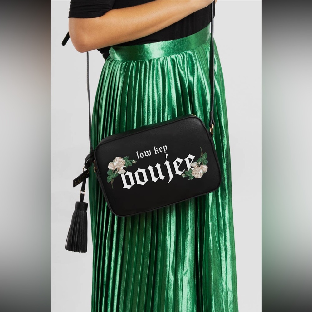 Low Key Bougie Vegan Leather Crossbody Boutique Bag Brand New